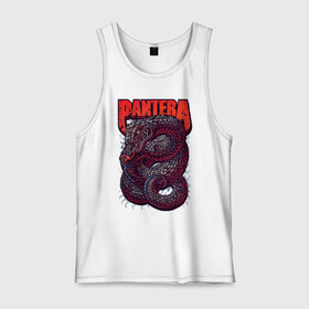 Мужская майка хлопок с принтом Pantera в городе Новоалтайск, 100% хлопок |  | animal | brutal | pantera | анаконда | арт | брутальная | граффити | животное | змей | змея | клыки | кобра | монстр | надпись | пантера | скелет | тату | хищник | хладнокровная | хоррор | чешуя | чудовище | ядовитая