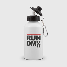 Бутылка спортивная с принтом RUN DMX в городе Новоалтайск, металл | емкость — 500 мл, в комплекте две пластиковые крышки и карабин для крепления | Тематика изображения на принте: dmx | dog | earl simmons | hip hop | music | new york | rap | rapper | rip | ruff ryders | диэмикс | музыка | нью йорк | пёс | рэп | рэпер | хипхоп | эрл симмонс