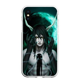 Чехол для iPhone XS Max матовый с принтом Ulquiorra Schiffer Bleach в городе Новоалтайск, Силикон | Область печати: задняя сторона чехла, без боковых панелей | anime | archangel | art | aurora | bleach | manga | schiffer | ulquiorra | аниме | арт | блич | манга