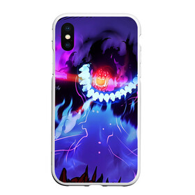 Чехол для iPhone XS Max матовый с принтом Solo leveling в городе Новоалтайск, Силикон | Область печати: задняя сторона чехла, без боковых панелей | Тематика изображения на принте: anime | manga | solo leveling | аниме | манга | поднятие уровня в одиночку | улыбка | хэллоуин