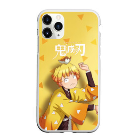 Чехол для iPhone 11 Pro Max матовый с принтом Zenitsu Agatsuma Kimetsu no Yaiba в городе Новоалтайск, Силикон |  | demon slayer | kamado | kimetsu no yaiba | nezuko | tanjiro | аниме | гию томиока | зеницу агацума | иноске хашибира | камадо | клинок | корзинная девочка | манга | музан кибуцуджи | незуко | рассекающий демонов | танджиро