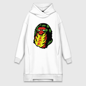 Платье-худи хлопок с принтом APEZILLA в городе Новоалтайск,  |  | ape | bape | bape shark | brend | camo | camoflage | military | shark | бейп | бренд | камо | камуфляж | милитари | мода