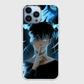 Чехол для iPhone 13 Pro Max с принтом Solo leveling | Manga в городе Новоалтайск,  |  | Тематика изображения на принте: anime | manga | solo leveling | аниме | манга | поднятие уровня в одиночку | улыбка | хэллоуин