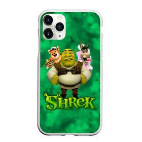 Чехол для iPhone 11 Pro Max матовый с принтом ШРЕК в городе Новоалтайск, Силикон |  | cartoon | fiona | shrek | болото | детям | комедия | мультик | огр | осел | персонажи мультфильмов | пиноккио | свинка | тролль | фиона | шрек