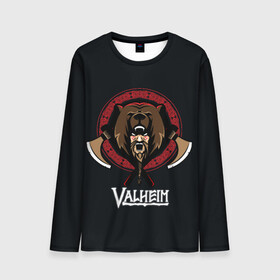 Мужской лонгслив 3D с принтом Valheim Viking Bear в городе Новоалтайск, 100% полиэстер | длинные рукава, круглый вырез горловины, полуприлегающий силуэт | fantasy | mmo | valheim | valve | валхейм | вальхейм | викинги | выживалка | игра | королевская битва | ммо | ролевая игра | фэнтази