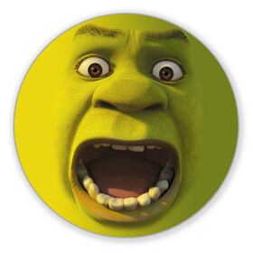 Коврик для мышки круглый с принтом Shrek | Шрек в городе Новоалтайск, резина и полиэстер | круглая форма, изображение наносится на всю лицевую часть | Тематика изображения на принте: 20 | 4к | boots | cat | donkey | fiona | green | in | me | meme | memes | once | shrek | somebody | told | в | зеленый | кот | лет | мем | мемы | мульт | мультфильм | огр | огры | осел | сапогах | фиона | шрек