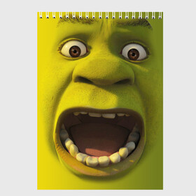Скетчбук с принтом Shrek Шрек в городе Новоалтайск, 100% бумага
 | 48 листов, плотность листов — 100 г/м2, плотность картонной обложки — 250 г/м2. Листы скреплены сверху удобной пружинной спиралью | Тематика изображения на принте: 20 | 4к | boots | cat | donkey | fiona | green | in | me | meme | memes | once | shrek | somebody | told | в | зеленый | кот | лет | мем | мемы | мульт | мультфильм | огр | огры | осел | сапогах | фиона | шрек