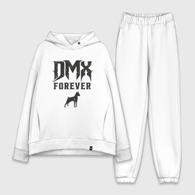 Женский костюм хлопок Oversize с принтом DMX Forever в городе Новоалтайск,  |  | dmx | dog | earl simmons | hip hop | music | new york | rap | rapper | rip | ruff ryders | диэмикс | музыка | нью йорк | пёс | рэп | рэпер | хипхоп | эрл симмонс