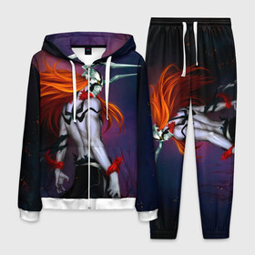 Мужской костюм 3D с принтом Bleach Ichigo Kurosaki в городе Новоалтайск, 100% полиэстер | Манжеты и пояс оформлены тканевой резинкой, двухслойный капюшон со шнурком для регулировки, карманы спереди | Тематика изображения на принте: anime | art | bleach | ichigo | kurosaki | lorde | manga | vasto | аниме | арт | блич | ичиго | куросаки