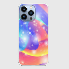 Чехол для iPhone 13 Pro с принтом Волшебные тропы в городе Новоалтайск,  |  | Тематика изображения на принте: блеск | волны | волшебство | градиент | звезды | ленты | магия | тропы