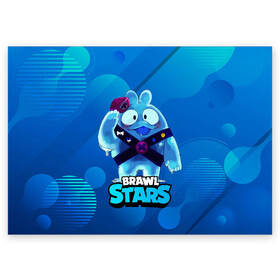 Поздравительная открытка с принтом Сквик Squeak Brawl Stars в городе Новоалтайск, 100% бумага | плотность бумаги 280 г/м2, матовая, на обратной стороне линовка и место для марки
 | Тематика изображения на принте: bele | belle | brawl | brawl stars | brawlstars | brawl_stars | squeak | белле | белль | бель | бравл | бравлстарс | писк | сквик
