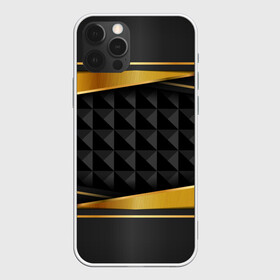 Чехол для iPhone 12 Pro Max с принтом 3D luxury black gold Плиты 3Д в городе Новоалтайск, Силикон |  | luxury | versace | vip | абстракция | версаче | вип | паттерн | роскошь | текстуры