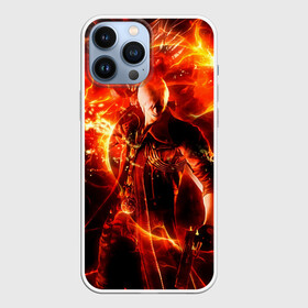 Чехол для iPhone 13 Pro Max с принтом Данте в огне в городе Новоалтайск,  |  | cray | dante | davil | devile | dmc | game | games | may cry | mey crai | данте | дмц | дьявол может плакать | дьявол тоже плачет | дэвил мэй край | игра | игры | спарда