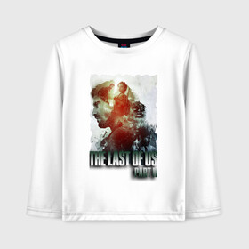 Детский лонгслив хлопок с принтом Одни из нас the last of us в городе Новоалтайск, 100% хлопок | круглый вырез горловины, полуприлегающий силуэт, длина до линии бедер | ellie | game | joel | naughty dog | part 2 | the last of us | zombie | джоэл | зомби | одни из нас | элли