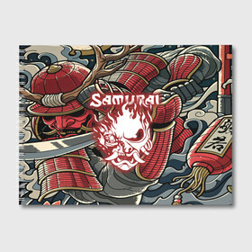 Альбом для рисования с принтом SAMURAI CYBERPUNK NINJA в городе Новоалтайск, 100% бумага
 | матовая бумага, плотность 200 мг. | Тематика изображения на принте: 2077 | cd projekt red | cyberpunk | cyberpunk 2077 | game | samurai | арт | будущее | видеоигра | игра | киберпанк | киберпанк 2077 | киборг | киборги