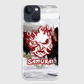 Чехол для iPhone 13 mini с принтом SAMURAI 2077 в городе Новоалтайск,  |  | 2077 | cd projekt red | cyberpunk | cyberpunk 2077 | game | samurai | арт | будущее | видеоигра | игра | киберпанк | киберпанк 2077 | киборг | киборги