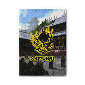 Обложка для автодокументов с принтом SAMURAI & CYBERPUNK 2077 в городе Новоалтайск, натуральная кожа |  размер 19,9*13 см; внутри 4 больших “конверта” для документов и один маленький отдел — туда идеально встанут права | Тематика изображения на принте: 2077 | cd projekt red | cyberpunk | cyberpunk 2077 | game | samurai | арт | будущее | видеоигра | игра | киберпанк | киберпанк 2077 | киборг | киборги