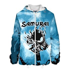 Мужская куртка 3D с принтом SAMURAI KING 2077 в городе Новоалтайск, ткань верха — 100% полиэстер, подклад — флис | прямой крой, подол и капюшон оформлены резинкой с фиксаторами, два кармана без застежек по бокам, один большой потайной карман на груди. Карман на груди застегивается на липучку | 2077 | cd projekt red | cyberpunk | cyberpunk 2077 | game | samurai | арт | будущее | видеоигра | игра | киберпанк | киберпанк 2077 | киборг | киборги