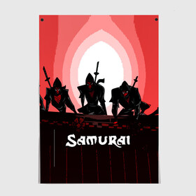 Постер с принтом CYBERPUNK SAMURAI 2077 в городе Новоалтайск, 100% бумага
 | бумага, плотность 150 мг. Матовая, но за счет высокого коэффициента гладкости имеет небольшой блеск и дает на свету блики, но в отличии от глянцевой бумаги не покрыта лаком | 2077 | cd projekt red | cyberpunk | cyberpunk 2077 | game | samurai | арт | будущее | видеоигра | игра | киберпанк | киберпанк 2077 | киборг | киборги