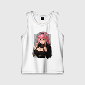 Детская майка хлопок с принтом Diana в городе Новоалтайск,  |  | anime | art | boing | boobs | cute | demon | devil | diana | girl | gura | hololive | kawai | kawaii | manga | амелия | аниме | анимешная | арт | девочка | девушка | демонесса | дьяволица | каваи | кавай | кудере | манга | милая | невеста | фата