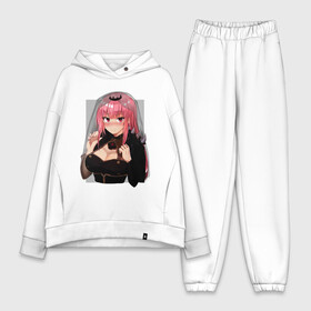 Женский костюм хлопок Oversize с принтом Diana в городе Новоалтайск,  |  | anime | art | boing | boobs | cute | demon | devil | diana | girl | gura | hololive | kawai | kawaii | manga | амелия | аниме | анимешная | арт | девочка | девушка | демонесса | дьяволица | каваи | кавай | кудере | манга | милая | невеста | фата