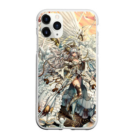 Чехол для iPhone 11 Pro Max матовый с принтом Anime angel в городе Новоалтайск, Силикон |  | anime | art | girl | manga | аниме | арт | девушка | крылья | манга | платье