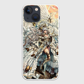 Чехол для iPhone 13 mini с принтом Anime angel в городе Новоалтайск,  |  | anime | art | girl | manga | аниме | арт | девушка | крылья | манга | платье