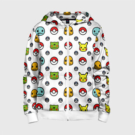 Детская толстовка 3D на молнии с принтом POKEMON / ПОКЕМОНЫ в городе Новоалтайск, 100% полиэстер |  манжеты и пояс оформлены широкой мягкой резинкой, двухслойный капюшон со шнурком для регулировки, спереди карманы и застежка-молния
 | a bathing ape | bape | bape shark | bape sta | monkey | pikachu | pokemons | star | streetwear | бейп | горила | обезьянка | пикачу | покемоны | стар | стритвеар | стритвир бренд | узор. | уличный стиль