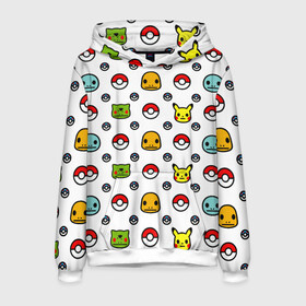 Мужская толстовка 3D с принтом POKEMON / ПОКЕМОНЫ в городе Новоалтайск, 100% полиэстер | двухслойный капюшон со шнурком для регулировки, мягкие манжеты на рукавах и по низу толстовки, спереди карман-кенгуру с мягким внутренним слоем. | a bathing ape | bape | bape shark | bape sta | monkey | pikachu | pokemons | star | streetwear | бейп | горила | обезьянка | пикачу | покемоны | стар | стритвеар | стритвир бренд | узор. | уличный стиль
