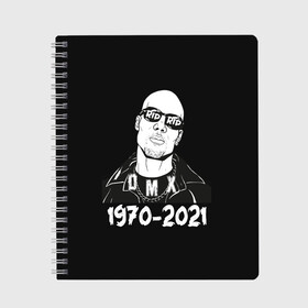 Тетрадь с принтом RIP DMX в городе Новоалтайск, 100% бумага | 48 листов, плотность листов — 60 г/м2, плотность картонной обложки — 250 г/м2. Листы скреплены сбоку удобной пружинной спиралью. Уголки страниц и обложки скругленные. Цвет линий — светло-серый
 | again | and | at | blood | born | champ | clue | d | dark | dj | dmx | dog | earl | flesh | get | grand | hell | hot | is | its | legend | loser | lox | m | man | me | my | now | of | simmons | the | then | there | walk | was | with | x | year | 