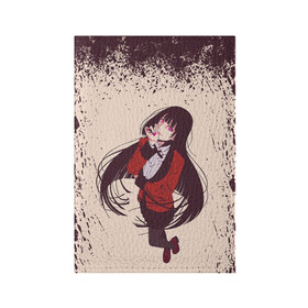 Обложка для паспорта матовая кожа с принтом Kakegurui Yumeko Jabami (Z) в городе Новоалтайск, натуральная матовая кожа | размер 19,3 х 13,7 см; прозрачные пластиковые крепления | Тематика изображения на принте: anime | gangan joker | kakegurui | kakegurui twin | manga | аниме | безумный азарт | какэгуруи | кирари момобами | манга | мидари икишима | руна йомозуки | юмэко джабами