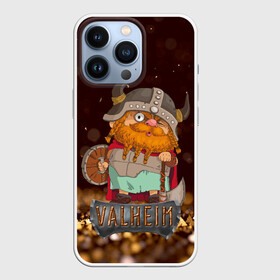 Чехол для iPhone 13 Pro с принтом Valheim мультяшный викинг в городе Новоалтайск,  |  | fantasy | mmo | valheim | valve | валхейм | вальхейм | викинги | выживалка | игра | королевская битва | ммо | ролевая игра | фэнтази