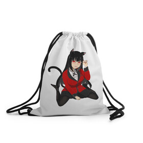 Рюкзак-мешок 3D с принтом Jabami Yumeko в городе Новоалтайск, 100% полиэстер | плотность ткани — 200 г/м2, размер — 35 х 45 см; лямки — толстые шнурки, застежка на шнуровке, без карманов и подкладки | ahegao | girl | girls | jabami | japan | kakegurui | senpai | waifu | yumeko | азарт | аниме | ахегао | безумный | вайфу | девушка | джабами | игра | карта | карты | манга | семпай | сенпай | тян | тяночка | юмэко | япония