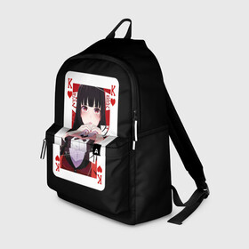 Рюкзак 3D с принтом Jabami Yumeko (Безумный Азарт) в городе Новоалтайск, 100% полиэстер | лямки с регулируемой длиной, сверху петелька, чтобы рюкзак можно было повесить на вешалку. Основное отделение закрывается на молнию, как и внешний карман. Внутри два дополнительных кармана, один из которых закрывается на молнию. По бокам два дополнительных кармашка | ahegao | girl | girls | jabami | japan | kakegurui | senpai | waifu | yumeko | азарт | аниме | ахегао | безумный | вайфу | девушка | джабами | игра | карта | карты | манга | семпай | сенпай | тян | тяночка | юмэко | япония