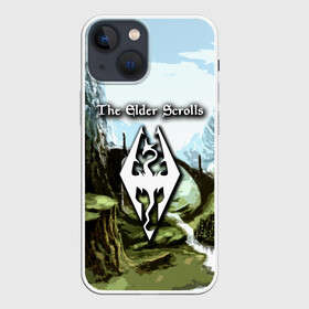 Чехол для iPhone 13 mini с принтом The Elder Scrolls Skyrim в городе Новоалтайск,  |  | online | skyrim | tegunvte | the elder scrolls | the elder scrolls online | дракон | скайрим
