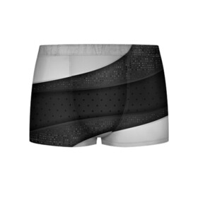 Мужские трусы 3D с принтом 3D luxury style silver black в городе Новоалтайск, 50% хлопок, 50% полиэстер | классическая посадка, на поясе мягкая тканевая резинка | luxury | versace | vip | абстракция | версаче | вип | паттерн | роскошь | текстуры