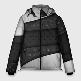 Мужская зимняя куртка 3D с принтом 3D luxury style silver black в городе Новоалтайск, верх — 100% полиэстер; подкладка — 100% полиэстер; утеплитель — 100% полиэстер | длина ниже бедра, свободный силуэт Оверсайз. Есть воротник-стойка, отстегивающийся капюшон и ветрозащитная планка. 

Боковые карманы с листочкой на кнопках и внутренний карман на молнии. | luxury | versace | vip | абстракция | версаче | вип | паттерн | роскошь | текстуры