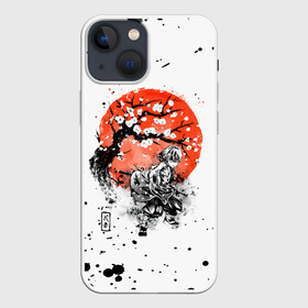 Чехол для iPhone 13 mini с принтом Зеницу Агацума Kimetsu no Yaiba в городе Новоалтайск,  |  | Тематика изображения на принте: demon slayer | kamado | kimetsu no yaiba | nezuko | tanjiro | аниме | гию томиока | зеницу агацума | иноске хашибира | камадо | клинок | корзинная девочка | манга | музан кибуцуджи | незуко | рассекающий демонов | танджиро