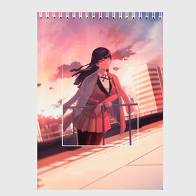 Скетчбук с принтом Kakegurui Yumeko Jabami art в городе Новоалтайск, 100% бумага
 | 48 листов, плотность листов — 100 г/м2, плотность картонной обложки — 250 г/м2. Листы скреплены сверху удобной пружинной спиралью | anime | girl | jabami | kakegurui | manga | yumeko | аниме | арт | девушка | джабами | закат | какегуруи | манга | юмеко