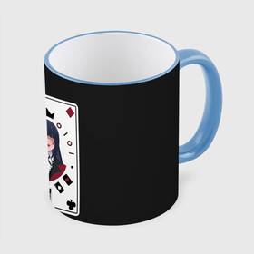 Кружка с принтом Kakegurui. Poker Face в городе Новоалтайск, керамика | ёмкость 330 мл | crazy | hakkao | hyakkao | ikishima | jabami | kakegurui | kirari | midari | momobami | ririka | yumeko | азарт | бацубами | безумный | джабами | икишима | йомозуки | кирари | мидари | момобами | мэри | рей | ририка | руна | саотомэ |