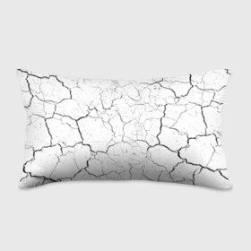 Подушка 3D антистресс с принтом трещины в городе Новоалтайск, наволочка — 100% полиэстер, наполнитель — вспененный полистирол | состоит из подушки и наволочки на молнии | минимализм | потрескавшаяся поверхность | трещины | узор | фон