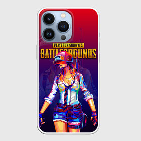 Чехол для iPhone 13 Pro с принтом PUBG GIRL   ПАБГ ДЕВУШКА в городе Новоалтайск,  |  | games. | girl | neon | playerunknowns battlegrounds | pubg | pubg lite | pubg mobile | девушка | игра | королевская битва | пабг | пабг мобайл | пубг | стрелялка