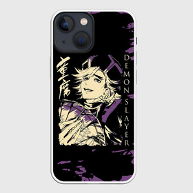 Чехол для iPhone 13 mini с принтом Demon Slayer: Kimetsu no Yaiba в городе Новоалтайск,  |  | Тематика изображения на принте: demon slayer | kamado | kimetsu no yaiba | nezuko | tanjiro | аниме | гию томиока | зеницу агацума | иноске хашибира | камадо | клинок | корзинная девочка | манга | музан кибуцуджи | незуко | рассекающий демонов | танджиро