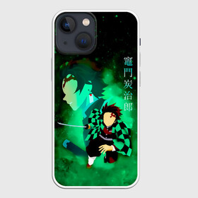 Чехол для iPhone 13 mini с принтом Танджиро Камадо Kimetsu no Yaiba в городе Новоалтайск,  |  | Тематика изображения на принте: demon slayer | kamado | kimetsu no yaiba | nezuko | tanjiro | аниме | гию томиока | зеницу агацума | иноске хашибира | камадо | клинок | корзинная девочка | манга | музан кибуцуджи | незуко | рассекающий демонов | танджиро