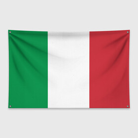 Флаг-баннер с принтом ИТАЛИЯ ITALY в городе Новоалтайск, 100% полиэстер | размер 67 х 109 см, плотность ткани — 95 г/м2; по краям флага есть четыре люверса для крепления | герб италии | герб италия | италия | италия герб | италия флаг | италия форма | италия футбол | итальянец | флаг италии | флаг италия | форма италии | форма италия | форма сборной италии