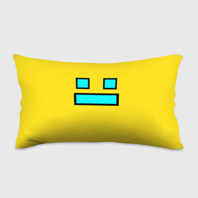 Подушка 3D антистресс с принтом Geometry Dash Smile в городе Новоалтайск, наволочка — 100% полиэстер, наполнитель — вспененный полистирол | состоит из подушки и наволочки на молнии | Тематика изображения на принте: 2d | dash | demon | demons | devil | game | games | geometry | pixel | pixels | skull | smile | геометрия | демон | дьявол | игра | пикслели | платформер | смайл | смайлик | улыбка | череп