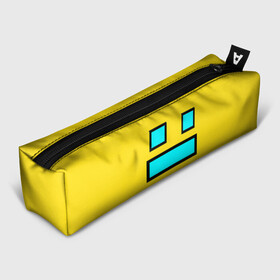Пенал 3D с принтом Geometry Dash Smile в городе Новоалтайск, 100% полиэстер | плотная ткань, застежка на молнии | 2d | dash | demon | demons | devil | game | games | geometry | pixel | pixels | skull | smile | геометрия | демон | дьявол | игра | пикслели | платформер | смайл | смайлик | улыбка | череп
