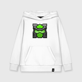 Детская толстовка хлопок с принтом Geometry Dash | Doom (Z) в городе Новоалтайск, 100% хлопок | Круглый горловой вырез, эластичные манжеты, пояс, капюшен | Тематика изображения на принте: 2d | arcade | game | geometry dash | meltdown | robtop | аркада | геометрический тире | раннер