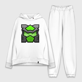 Женский костюм хлопок Oversize с принтом Geometry Dash | Doom (Z) в городе Новоалтайск,  |  | Тематика изображения на принте: 2d | arcade | game | geometry dash | meltdown | robtop | аркада | геометрический тире | раннер