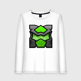 Женский лонгслив хлопок с принтом Geometry Dash | Doom (Z) в городе Новоалтайск, 100% хлопок |  | Тематика изображения на принте: 2d | arcade | game | geometry dash | meltdown | robtop | аркада | геометрический тире | раннер
